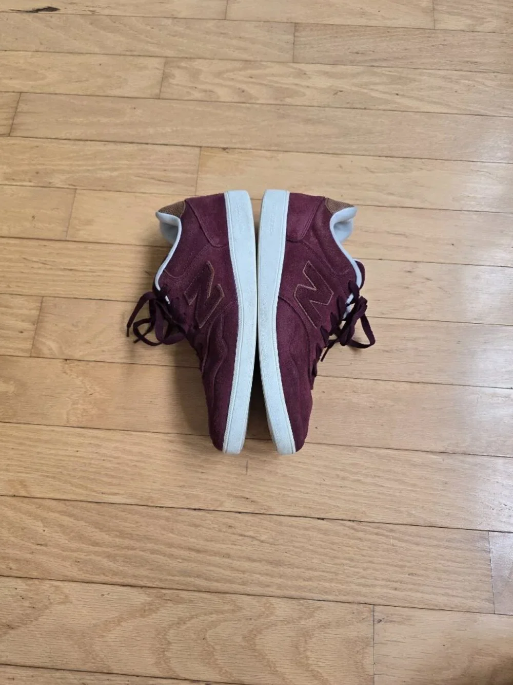 New Balance | Numeric Burgundy Suede Skateboard Sneakers | MENS 11